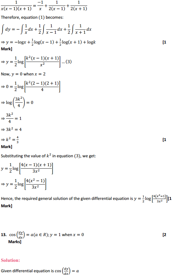 NCERT Solutions for Class 12 Maths Chapter 9 Differential Equations Ex 9.4 13