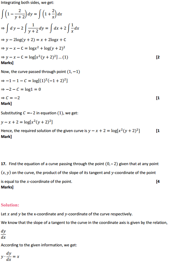 NCERT Solutions for Class 12 Maths Chapter 9 Differential Equations Ex 9.4 17