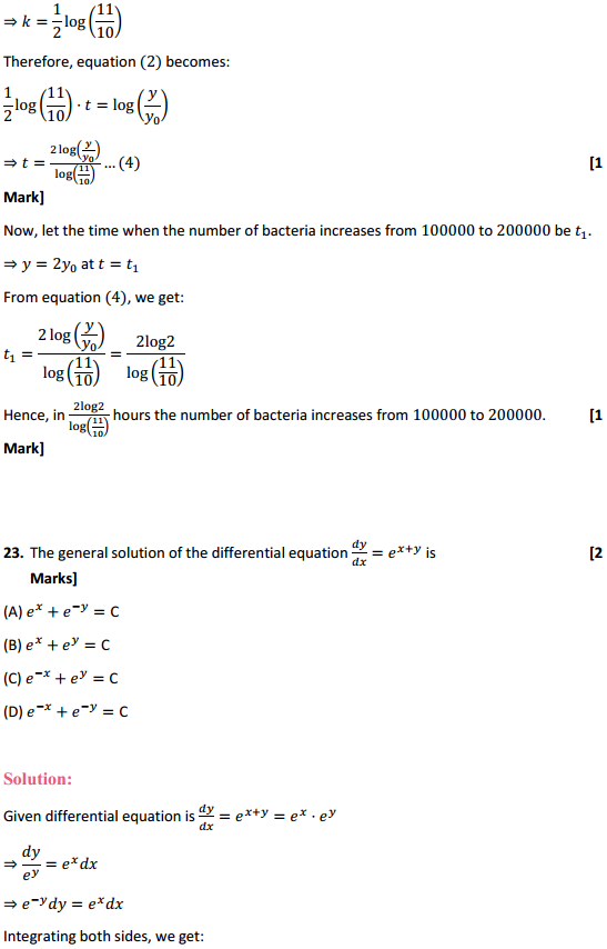 NCERT Solutions for Class 12 Maths Chapter 9 Differential Equations Ex 9.4 24