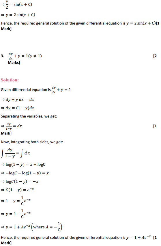 NCERT Solutions for Class 12 Maths Chapter 9 Differential Equations Ex 9.4 3