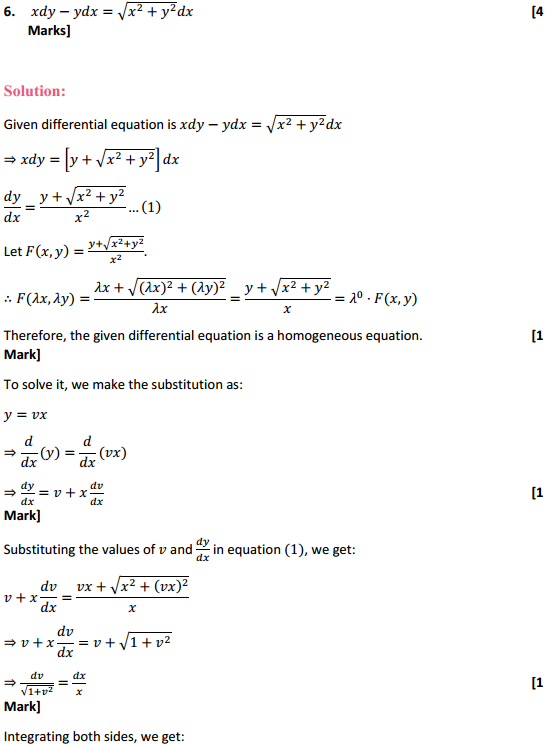 NCERT Solutions for Class 12 Maths Chapter 9 Differential Equations Ex 9.5 11