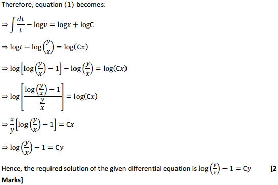 NCERT Solutions for Class 12 Maths Chapter 9 Differential Equations Ex 9.5 20