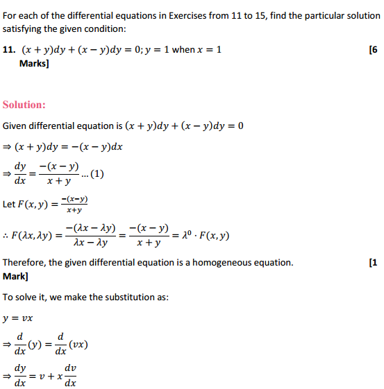 NCERT Solutions for Class 12 Maths Chapter 9 Differential Equations Ex 9.5 23