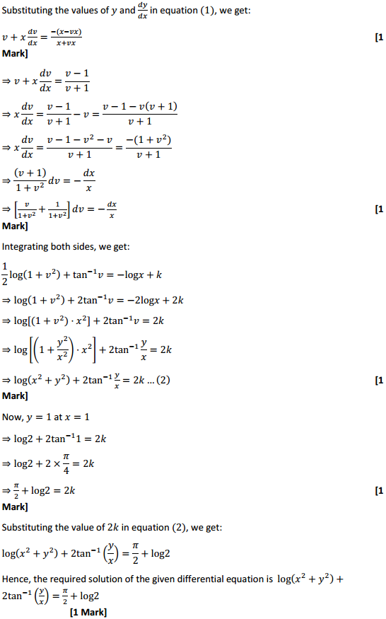 NCERT Solutions for Class 12 Maths Chapter 9 Differential Equations Ex 9.5 24
