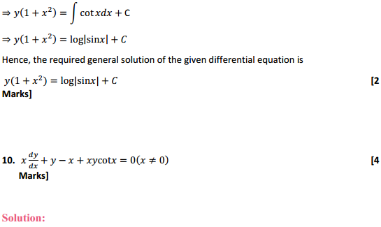 NCERT Solutions for Class 12 Maths Chapter 9 Differential Equations Ex 9.6 14