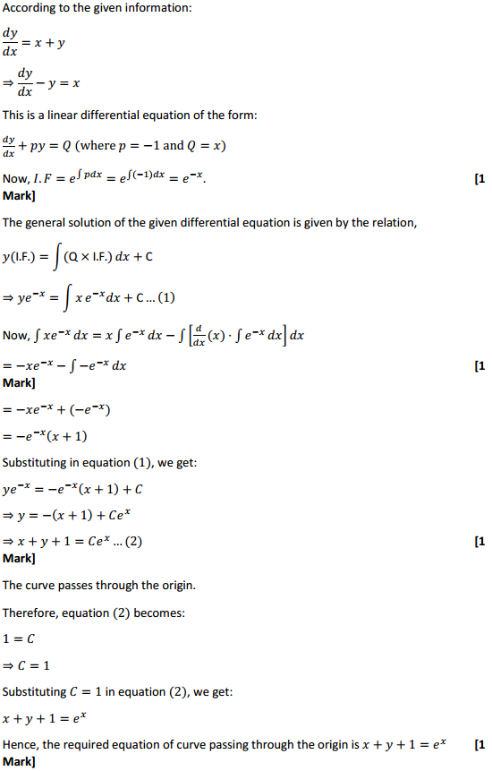 NCERT Solutions for Class 12 Maths Chapter 9 Differential Equations Ex 9.6 26