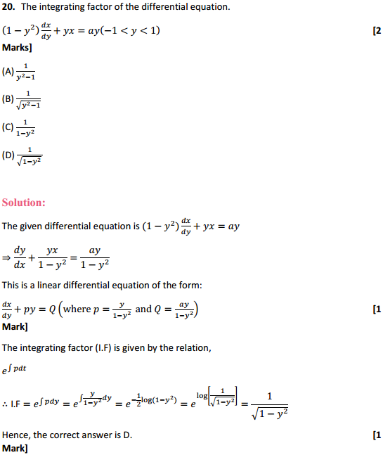 NCERT Solutions for Class 12 Maths Chapter 9 Differential Equations Ex 9.6 30