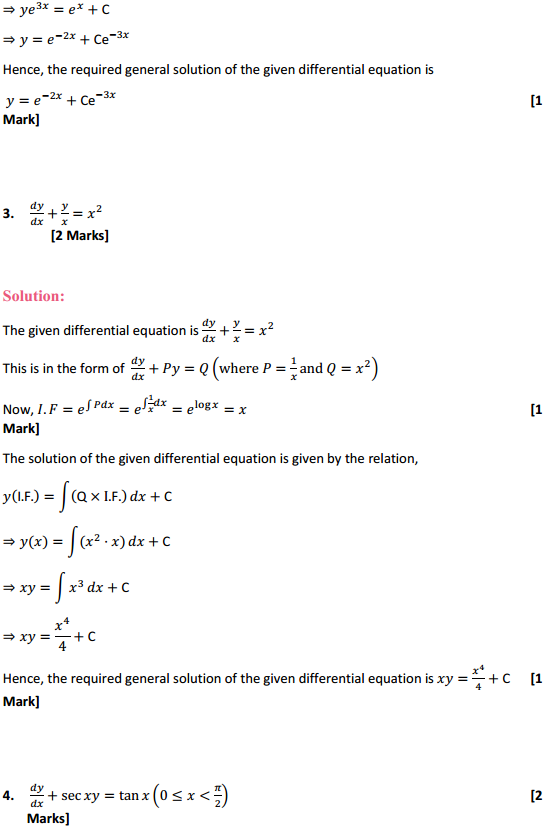 NCERT Solutions for Class 12 Maths Chapter 9 Differential Equations Ex 9.6 4