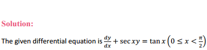 NCERT Solutions for Class 12 Maths Chapter 9 Differential Equations Ex 9.6 5