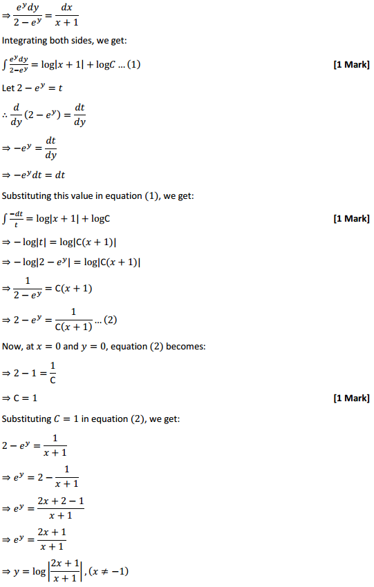 NCERT Solutions for Class 12 Maths Chapter 9 Differential Equations Miscellaneous Exercise 29