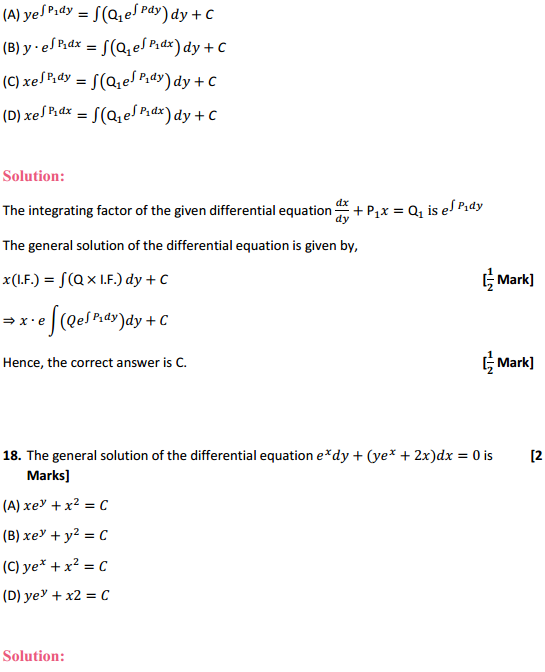 NCERT Solutions for Class 12 Maths Chapter 9 Differential Equations Miscellaneous Exercise 34