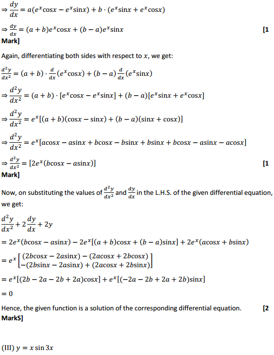 NCERT Solutions for Class 12 Maths Chapter 9 Differential Equations Miscellaneous Exercise 6