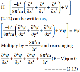 Quantum Mechanical Model of Atom - Schrodinger Equation img 1