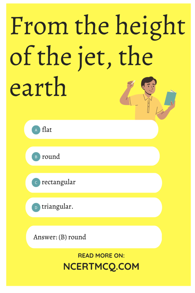 Geography Lesson Class 8 MCQ Questions with Answers English Poem 2