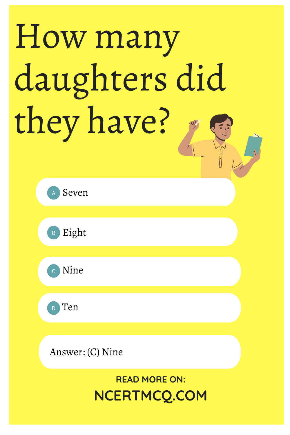 How many daughters did they have?