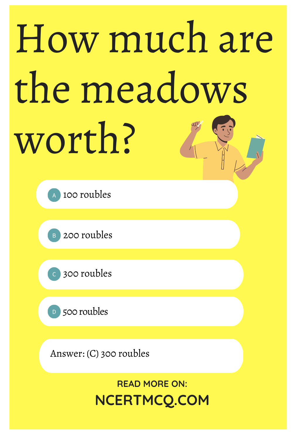 How much are the meadows worth?