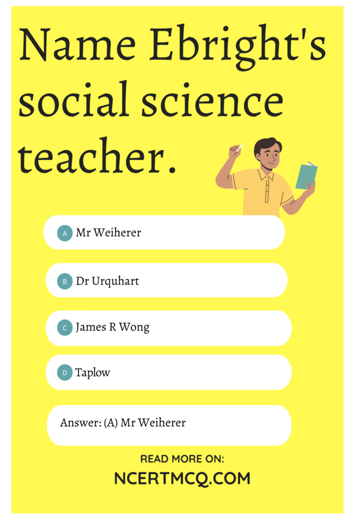 The Making Of A Scientist Class 10 MCQ Questions With Answers English   Name Ebrights Social Science Teacher. 683x1024 