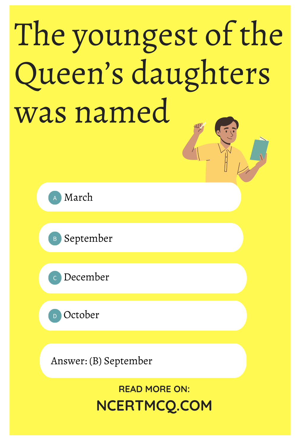 The youngest of the Queen’s daughters was named