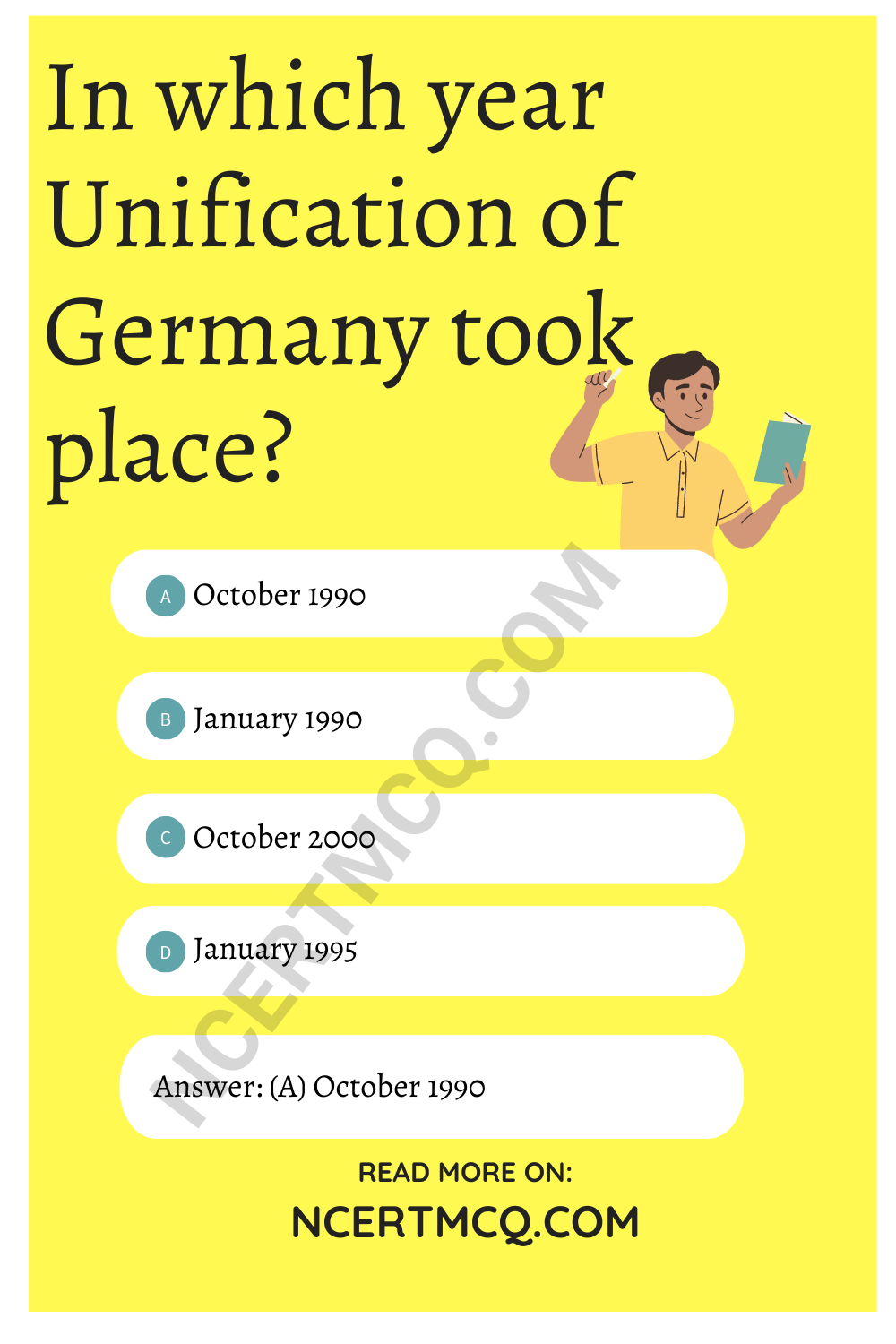 In which year Unification of Germany took place?