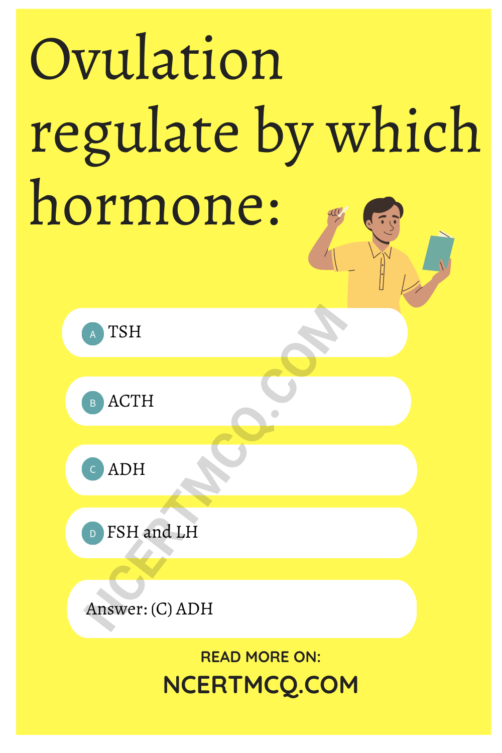 Ovulation regulate by which hormone: