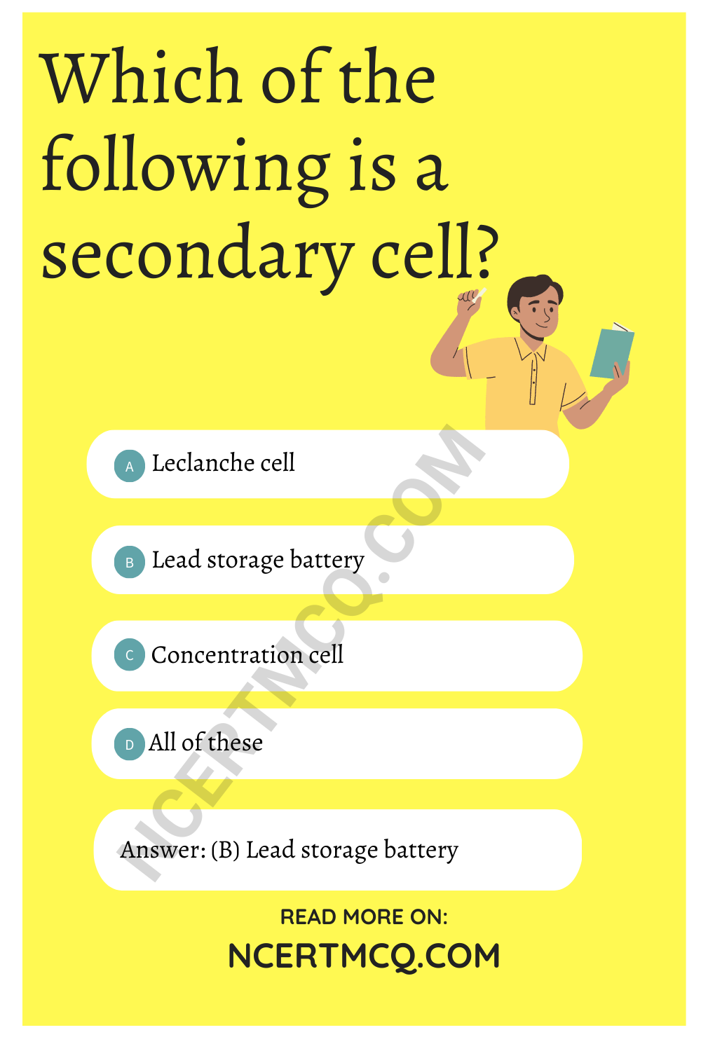 Which of the following is a secondary cell?