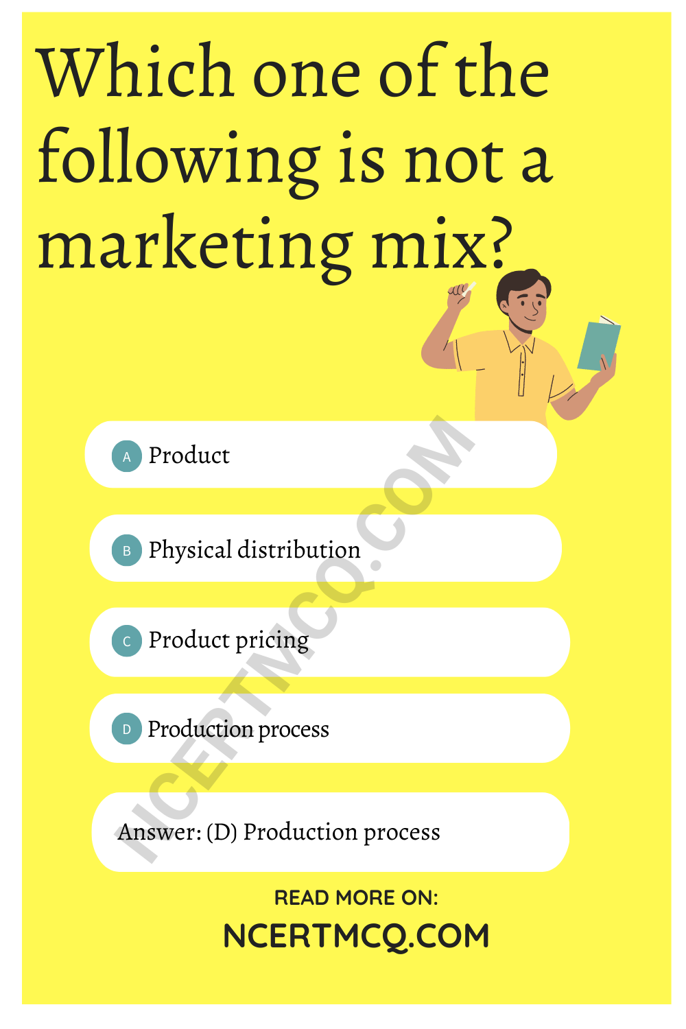 Which one of the following is not a marketing mix?