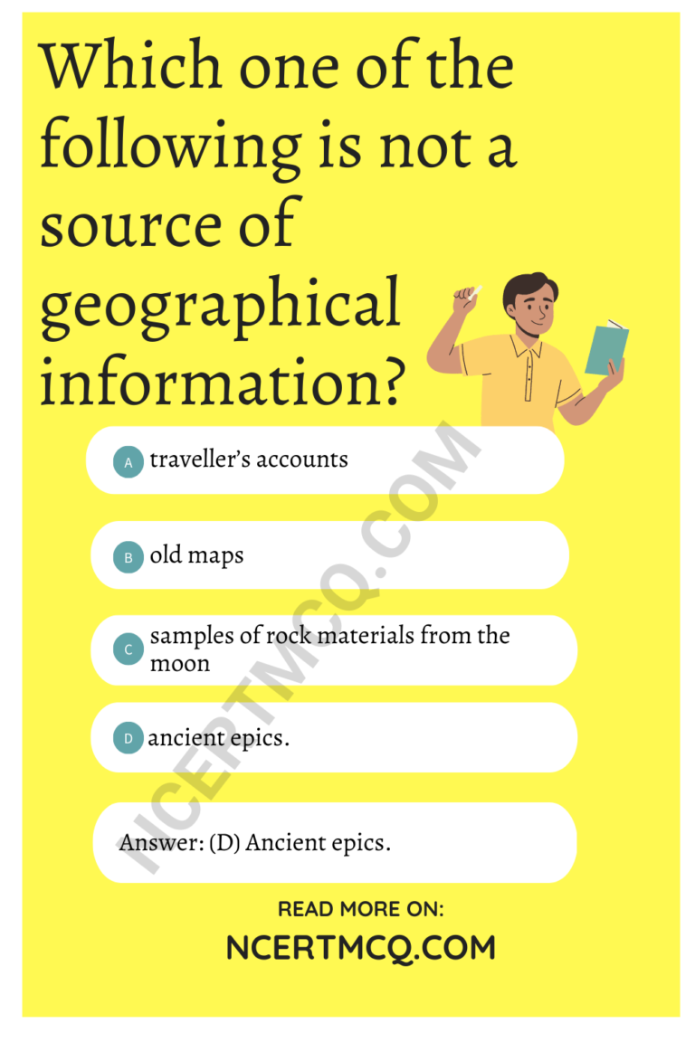 Human Geography: Nature And Scope Class 12 MCQ Online Test With Answers ...