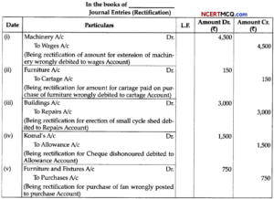 CBSE Sample Papers for Class 11 Accountancy Term 2 Set 2 with Solutions