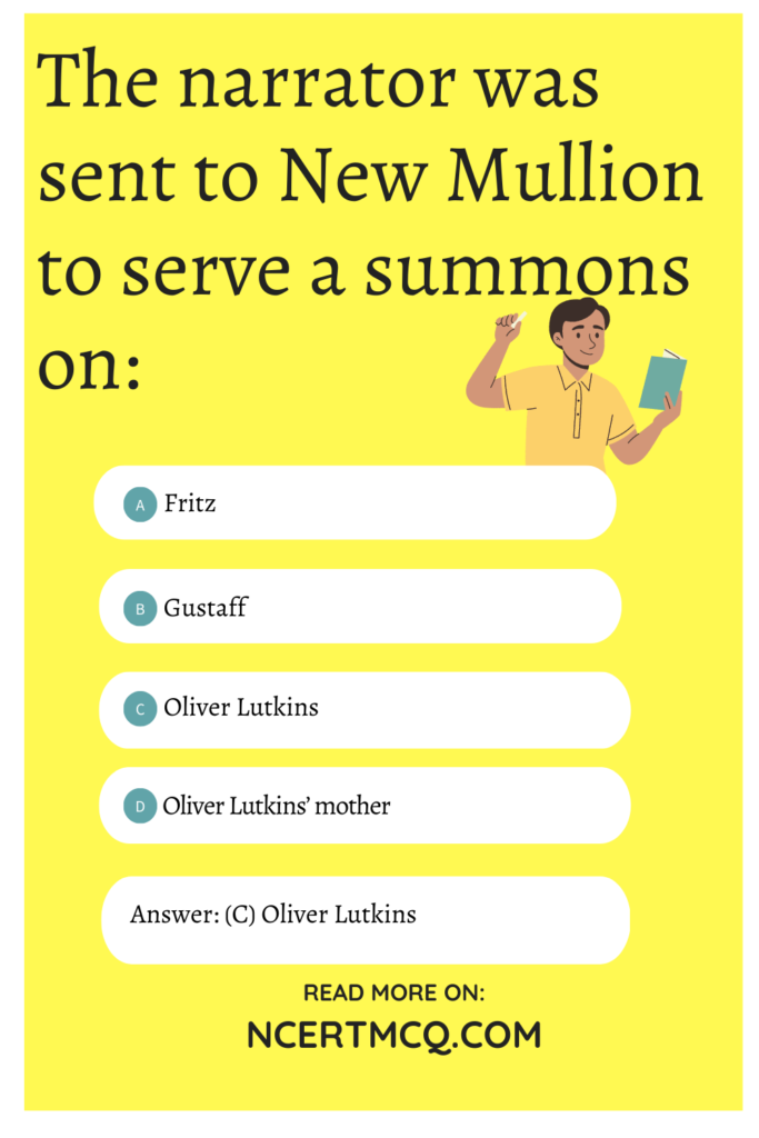 The Hack Driver Class 10 MCQ Questions with Answers English Chapter 8 ...