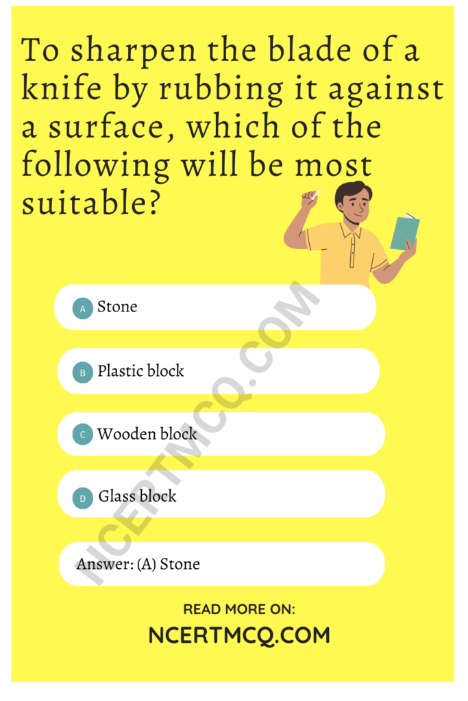 Friction Class 8 MCQ Online Test With Answers Questions – NCERT MCQ