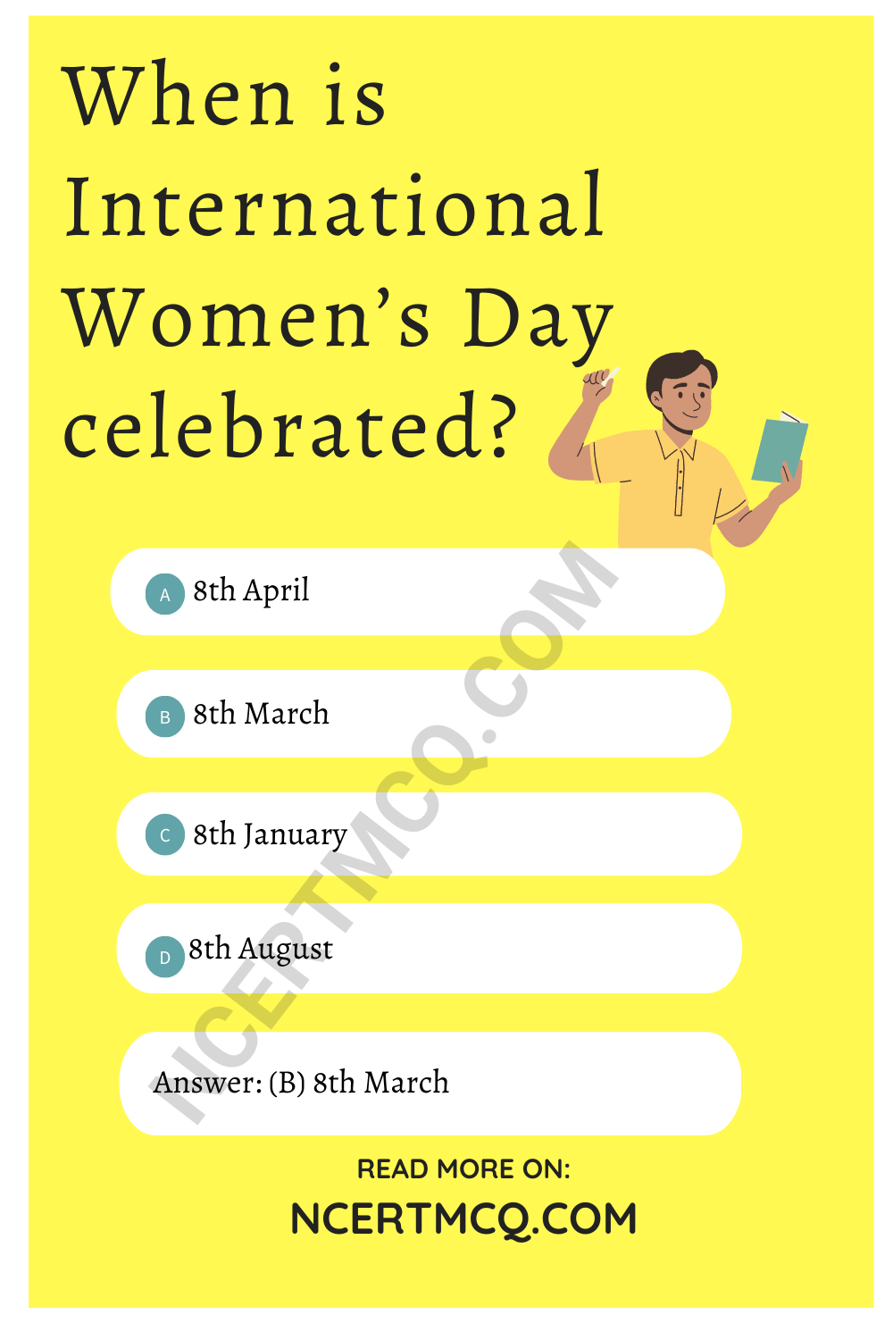 When is International Women’s Day celebrated?