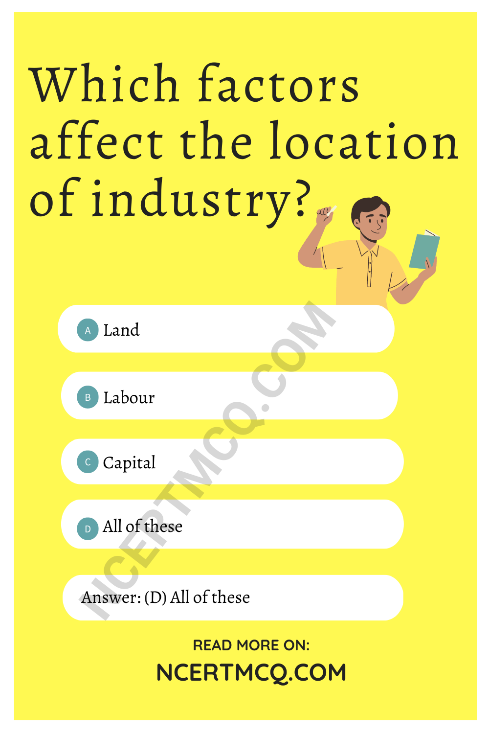Which factors affect the location of industry?
