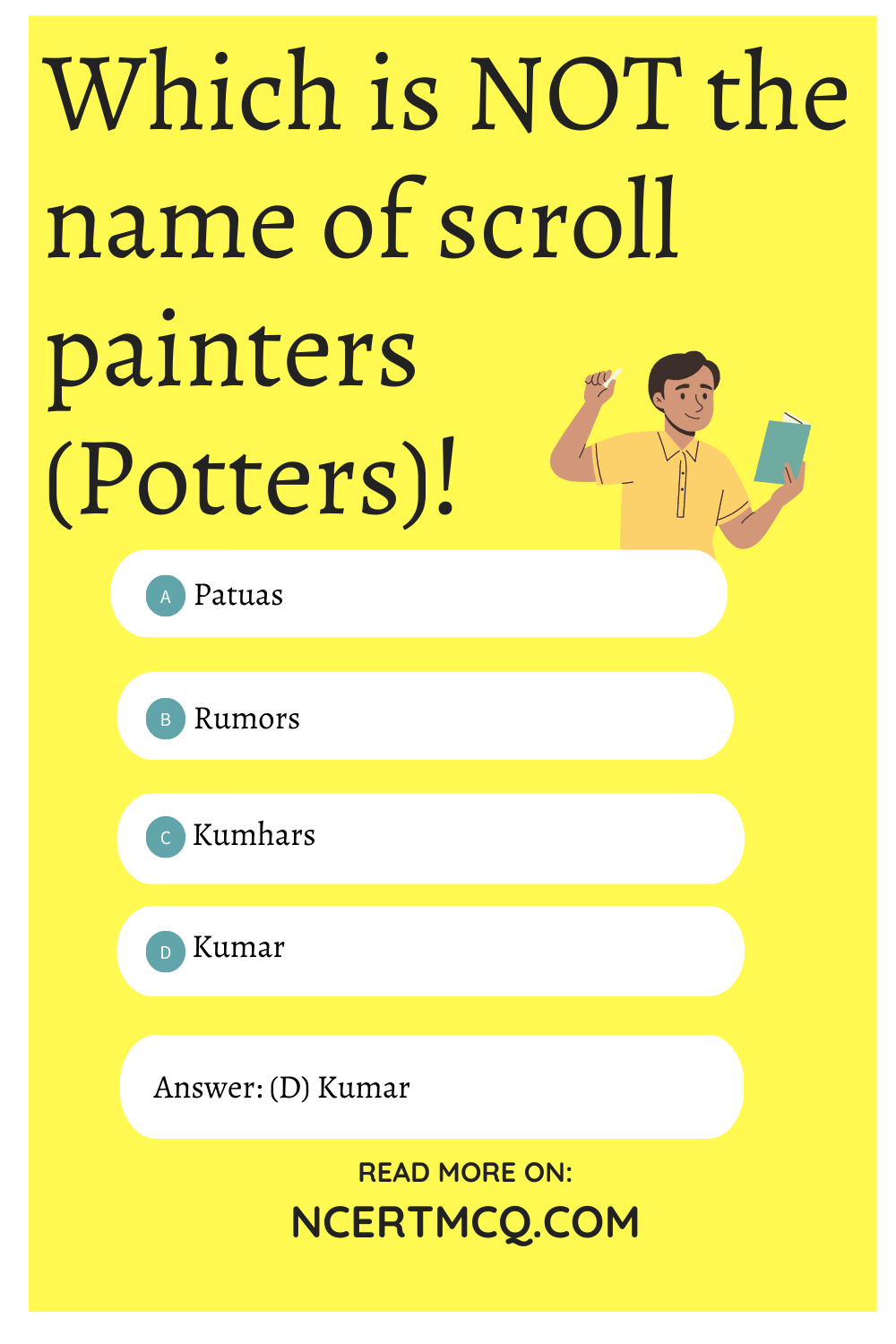 Which is NOT the name of scroll painters (Potters)!