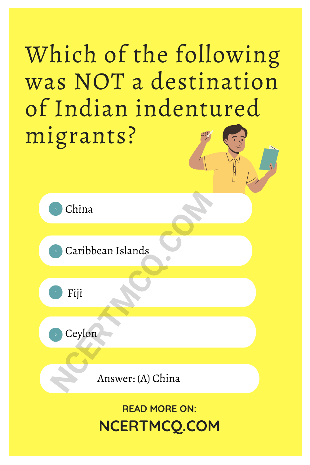 Which of the following was NOT a destination of Indian indentured migrants?