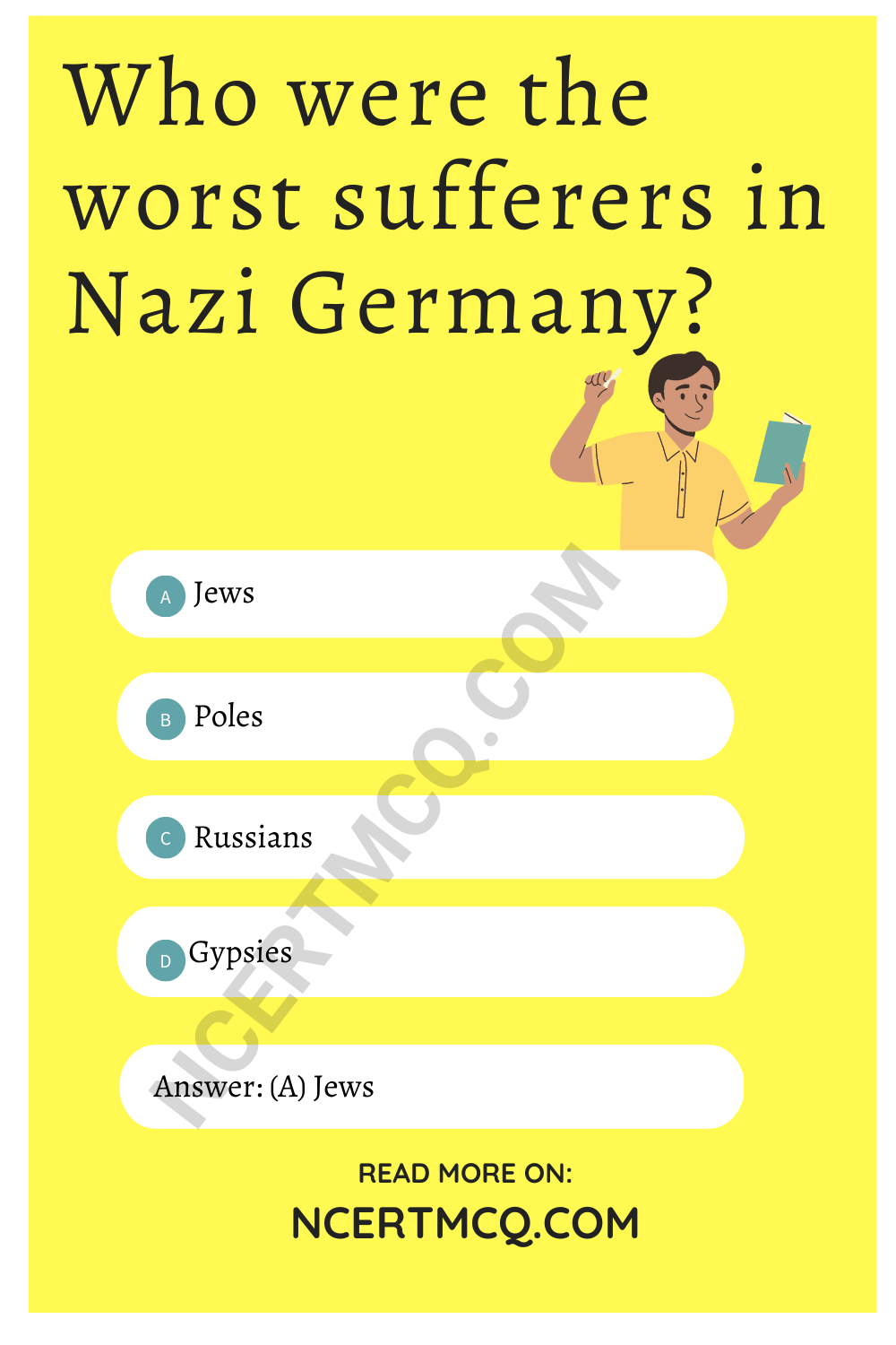 Who were the worst sufferers in Nazi Germany?