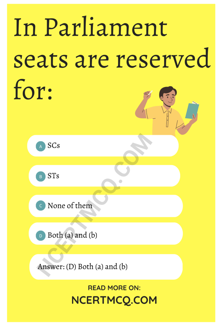 Why Do We Need A Parliament Class 8 MCQ Online Test With Answers ...