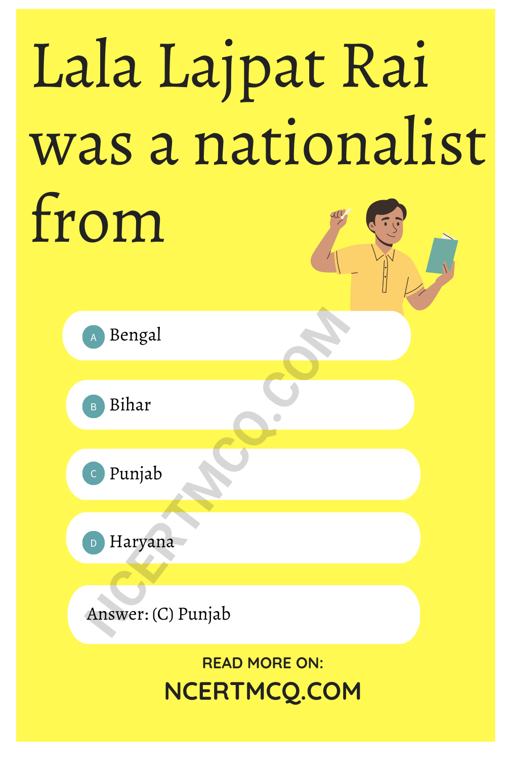 Lala Lajpat Rai was a nationalist from