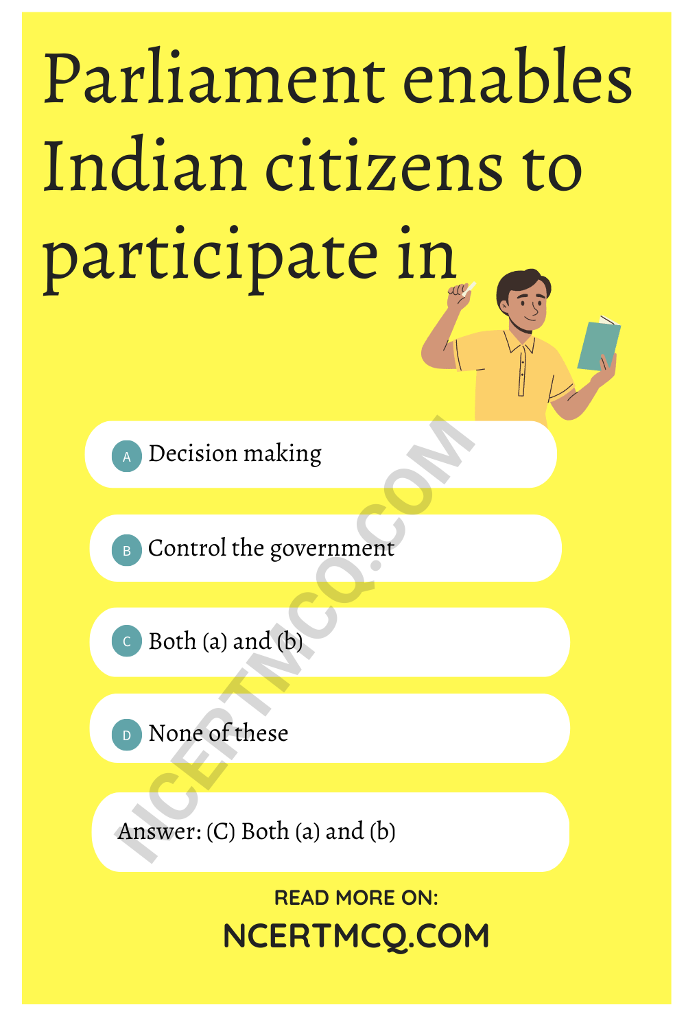 Parliament enables Indian citizens to participate in