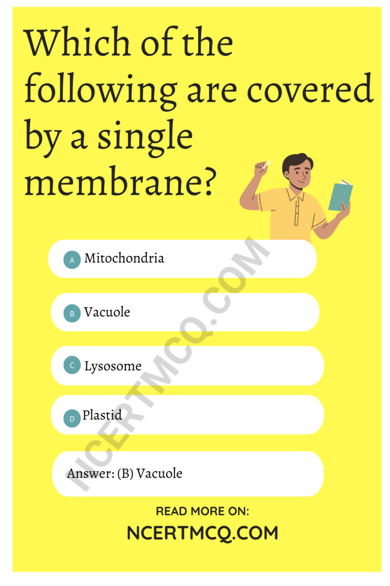 MCQ Questions for Class 9 Science Chapter 5 The Fundamental Unit of