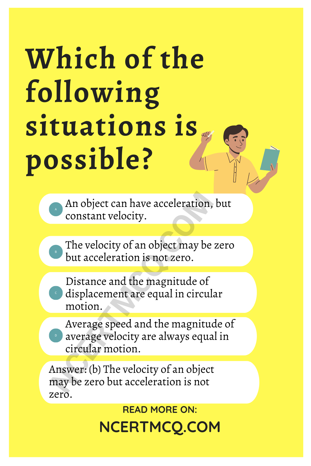 Which of the following situations is possible?